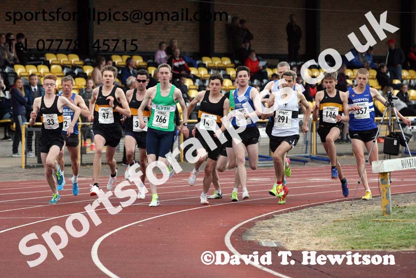Stan Long Mile Trophy, 2018 North Eastern Grand Prix, Monkton Stadium, Jarrow. Photo: David T. Hewitson/Sports for All Pics